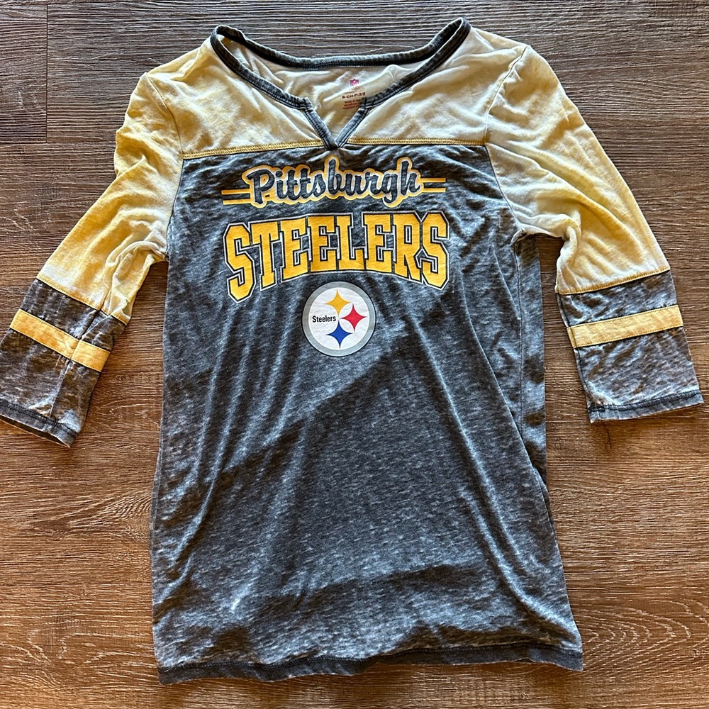 Pittsburgh Steelers Quarter Sleeve Women’s Shirt